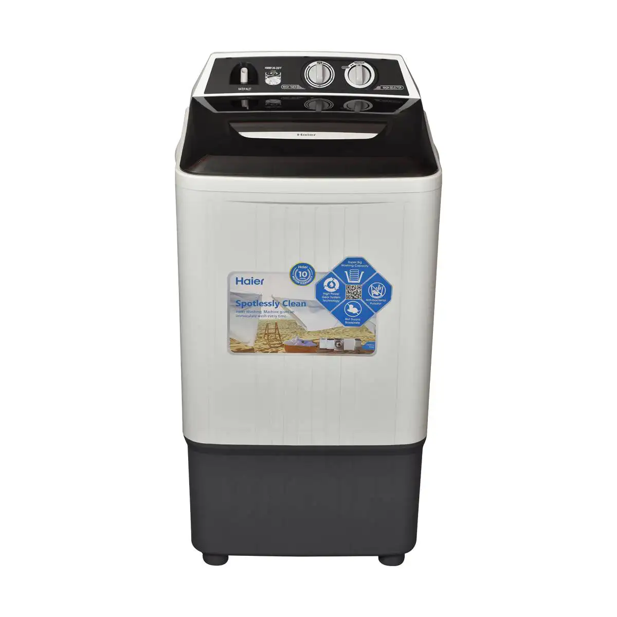 Haier - 12KG - Single Tub Washer - Waching Machine - HWM120-35FF — HWM120-35FF